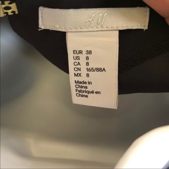 H & M Dark Navy Dress Straight Sexy Casual career Size 8 / Business casual - Picture 9 of 15